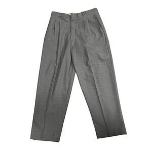 1970s Giorgio San Marco Rockabilly‎ Pants | Flecked Grey Red | Vintage Menswear